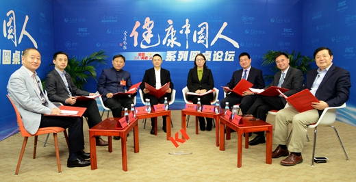 “健康中國人”系列圓桌論壇之“深耕細作改善就醫體驗”專場 劉倩/攝