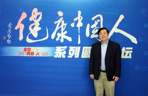 北京協和醫學院公共衛生學院院長劉遠立 劉倩/攝