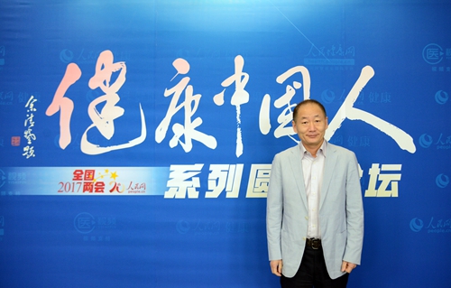 深圳市羅湖醫療集團院長孫喜琢 劉倩/攝