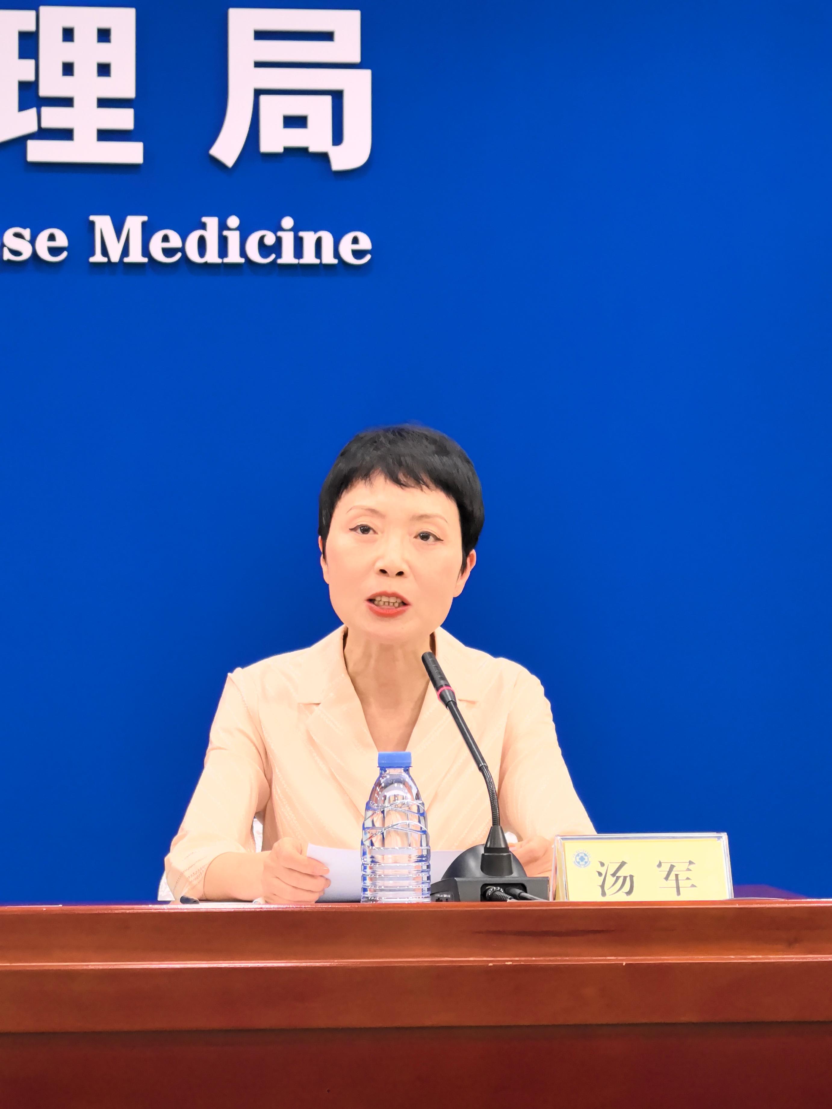 浙江省中醫院主任醫師湯軍。人民網記者 蔣波攝